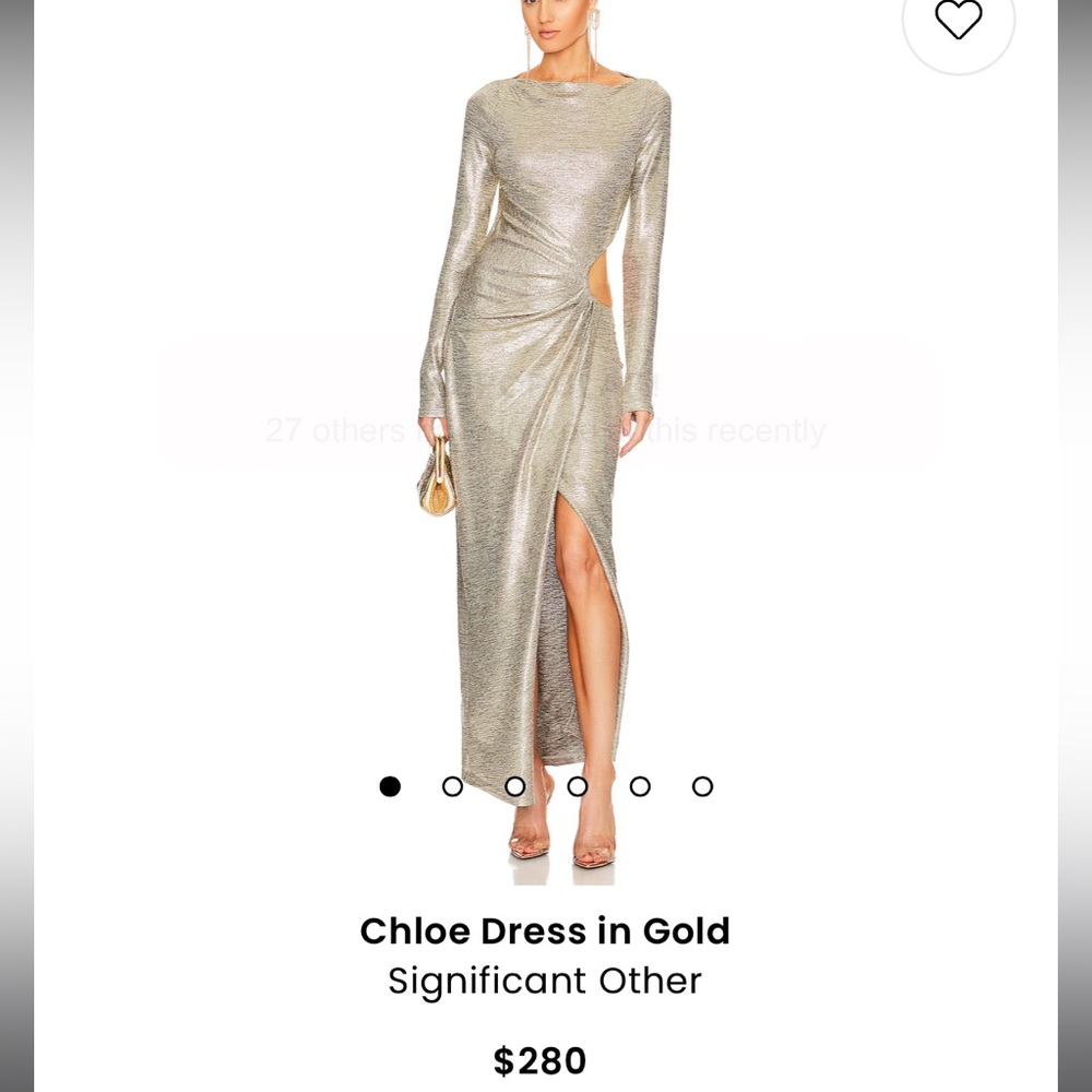 Chloe Dress in Gold
Significant Other